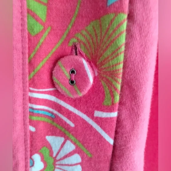 BedHead 100% Cotton Robe Pink and Floral M Loungewear - Picture 4 of 10